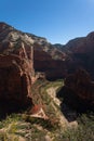 Zion National Park in Utah Royalty Free Stock Photo