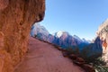 Zion National Park in Utah v Royalty Free Stock Photo