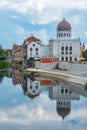 Zion Neolog Synagogue in Romanian town Oradea Royalty Free Stock Photo