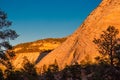 Zion Park Scenic Landscapes Royalty Free Stock Photo