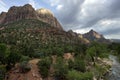 Zion rock formations