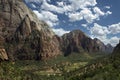 Zion rock formations