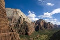 Zion rock formations