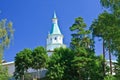 Zion tower. Great monasteries of Russia. New Jerusalem monastery