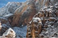 Zion Winter Snow