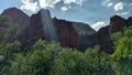 Zions National Park Royalty Free Stock Photo