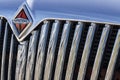 International Semi Tractor Trailer Truck grille. International is owned by Navistar XI Royalty Free Stock Photo
