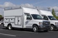 Ford E-350 Cutaway with Rockport Workport Enclosed Service Body. Ford offers the E-350 with a 7.3L V8 Engine