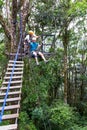 Zip line canopy tours in Costa Rica