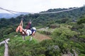 Zip line canopy tours in Costa Rica