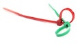 Zip tie Royalty Free Stock Photo