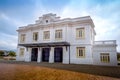 Zipaquira beautiful tourist historic train station Royalty Free Stock Photo