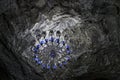 Cathedral of Zipaquira, built into an underground salt mine Royalty Free Stock Photo