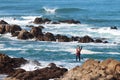 Zipline at Mossel Bay South Africa Royalty Free Stock Photo