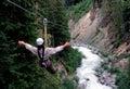 Ziplining, Whistler Mountain