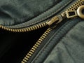 Zipper fragment Royalty Free Stock Photo