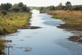 Zipprer Canal at Lake Kissimmee State Park, Florida. Royalty Free Stock Photo