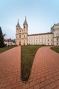 Zirc Abbey situated in Zirc  Hungary Royalty Free Stock Photo