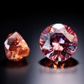 Zircon is a fiery gem, often a brilliant blue or earthy brown. It gleams with intense sparkle