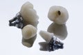 Zirconium crowns