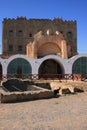 The ZiSa Palace ÃÂ° Norman Arabic architecture_ Sicily Royalty Free Stock Photo