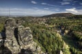 Zittau Mountains Nature Park Royalty Free Stock Photo