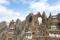 Zizhu mountain closeup in tibet