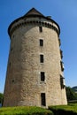 The Zizim tower of the old castle of Bourganeuf Royalty Free Stock Photo