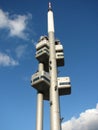 Zizkov television tower Prague  Czech republic Royalty Free Stock Photo