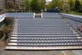 The Zizkov tower open Theater in the park at Prague.