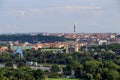 Zizkov TV transmitter in Prague