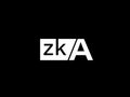 ZKA Logo and Graphics design vector art, Icons isolated on black background Royalty Free Stock Photo