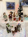 Zlatoust, Chelyabinsk region, Russia, January, 19, 2020. The Nutcracker, the mouse king, and other Christmas toys