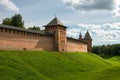 Walls and towers of the Novgorod Kremlin