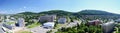 Zlin city center Royalty Free Stock Photo