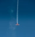 Zlin Z-50LS Acrobatic airplane in flight