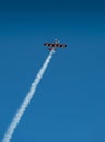 Zlin Z-50LS Acrobatic airplane in flight