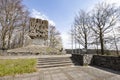 Zlota Gora, Pomorskie / Poland - May, 7, 2021: Memorial grave for fallen Poles during World War II.