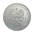 20 zlotys - Games of the XXII Olympiad - 1980