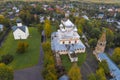 Znamensky Cathedral and Spasskaya Church. Veliky Novgorod, Russia