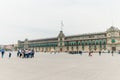 Zocalo Constitution Square and National Palace Spanish: Palacio Nacional, Mexico City CDMX - may 2023