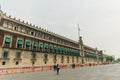 Zocalo Constitution Square and National Palace Spanish: Palacio Nacional, Mexico City CDMX - may 2023