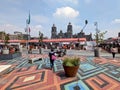 Zocalo square in historic Mexico City