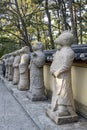 Zodiac animal deities Haedong Yonggung Temple Busan South Korea Royalty Free Stock Photo