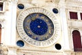 Zodiac astronomical Clock Tower Torre dell Orologio at st. Mark` Royalty Free Stock Photo