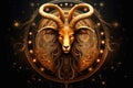 Zodiac Capricorn Symbol Capricorn Sea-Goat Capricorn is the most stubborn sign Royalty Free Stock Photo