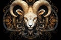 Zodiac Capricorn Symbol Capricorn Sea-Goat Capricorn is the most stubborn sign Royalty Free Stock Photo