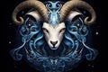 Zodiac Capricorn Symbol Capricorn Sea-Goat Capricorn is the most stubborn sign Royalty Free Stock Photo