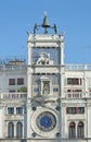 Zodiac Clock Tower in Venice, Italy Royalty Free Stock Photo