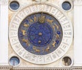 Zodiac clock in Venice, San Marco square, Italy Royalty Free Stock Photo